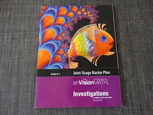 enVision Math Investigations Grades K-5 Joint Usage Master Plan Paper Back Book - Picture 1 of 11