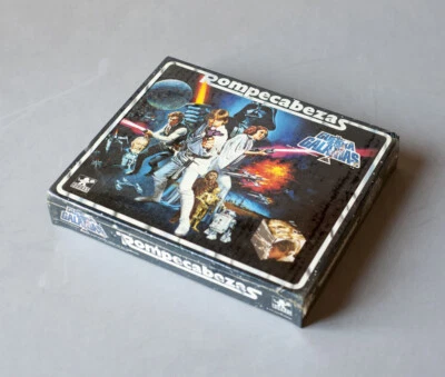 1978 Star Wars vintage spanish Cubes Puzzle by Juguetes Borras toy pbp - SEALED! - Imagen 1 de 4