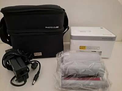 VuPoint Solutions Photo Cube IP-P10-VP Digital Photo Thermal Printer Bundle - Image 1 of 4