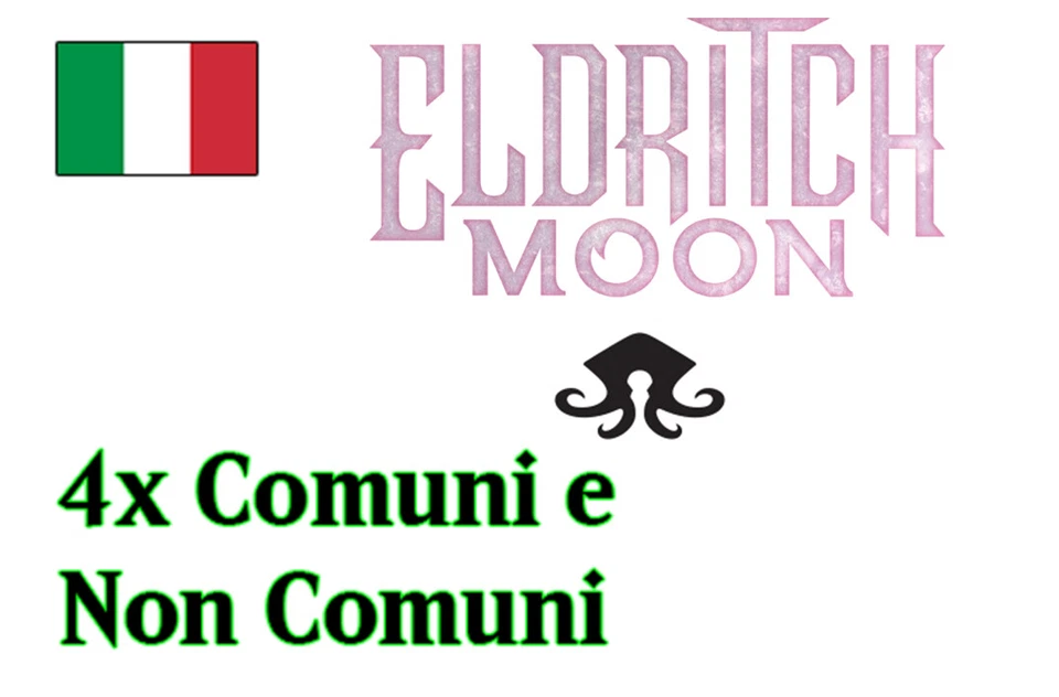 4X Set Comuni E Non Comuni - Luna Spettrale - Eldritch Moon EMN MTG ITA - Image 1 of 1