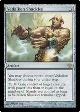 Vedalken Shackles NM MTG Fifth Dawn Magic