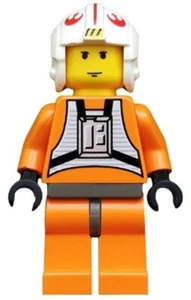 LEGO Star Wars Luke Skywalker Pilot Minifigure 4483 7130 7140 7142 - Picture 1 of 1