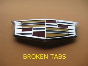 2015-2024 CADILLAC ESCALADE FRONT GRILLE EMBLEM LOGO BADGE SIGN 23182045 A45957 - Picture 1 of 15