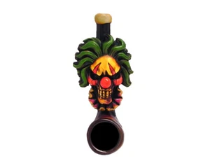 Pagliaccio spaventoso fatto a mano tabacco da fumo mini pipa a mano circo inquietante Halloween - Foto 1 di 2