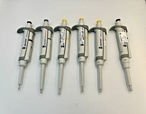 Eppendorf Research Plus Pipette set of 6 P2.5 10 20 100 200 1000, cali, new seal - Picture 1 of 3
