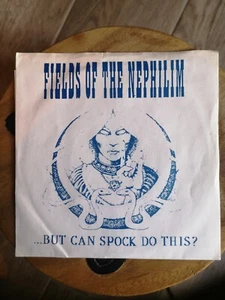 Fields of the nephilim .... BUT CAN SPOCK DO THIS? ULTRA RARE 7" VIOLET VINYL  - Foto 1 di 3
