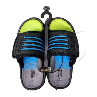 Wave Zone Boys 10/11 Multicolored Ombre Slides - Image 1 of 4