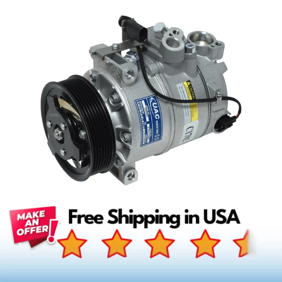 Compresor aire acondicionado apto para Audi A8 Quattro 2004-2006, Volkswagen Phaeton 2004-2006 Foto 1 de 1