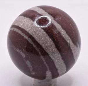 48mm Shiva Lingam Sphere Polished Natural Gemstone Crystal Mineral - India (1PC) - Picture 1 of 7