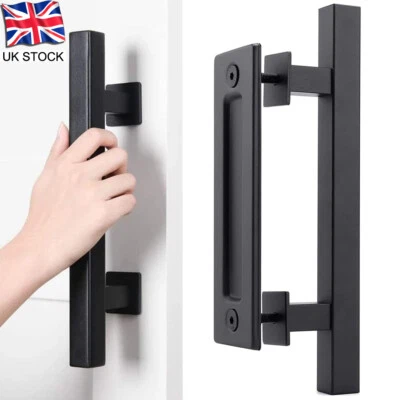 30cm Double Sided Push Pull Door Handle, Heavy Duty Set for Barn Door Gates HOT - Image 1 of 4