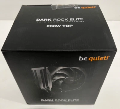 be quiet! Dark Rock Elite 2x135mm CPU Fan with Heatsink - Black - Image 1 of 4