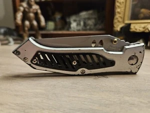 FROST CUTLERY LARGE TACTICAL STYLE FOLDING KNIFE - LINER LOCK - Picture 1 of 24