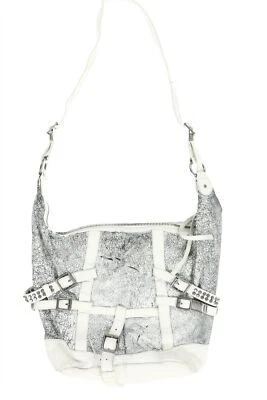 Bolso Hobo Bandolera Ash 245160 Mujer Roxy Cuero con Cinturón Blanco Foto 1 de 4