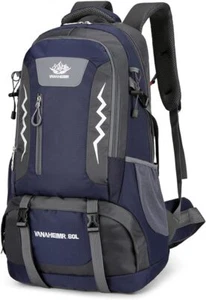 60L Herren Damen Rucksack Groß Wasserdicht Wanderrucksack Trekking Reiserucksack - Bild 1 von 9