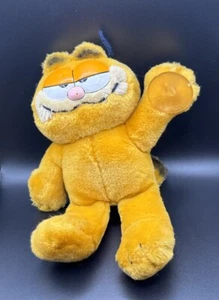 Vintage 1981 Garfield Katze 7 Zoll Fenster klammern Plüsch "Ich klettere für dich an die Wände" - Bild 1 von 6