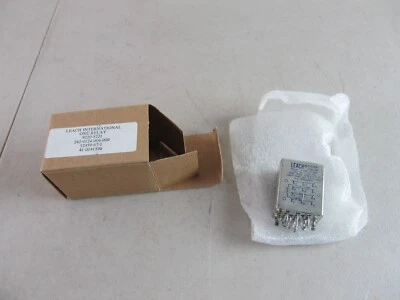 LEACH RELAY # 9220-5221  Ryan SPEC 12459-67-1 New In Box - Image 1 of 4
