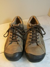 Keen Briggs Brown Leather Lace Up Oxford Sport Men's Shoes Size 11.5 EU 45