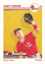 1991 Line Drive AAA #609 Gary Cooper Tucson Toros