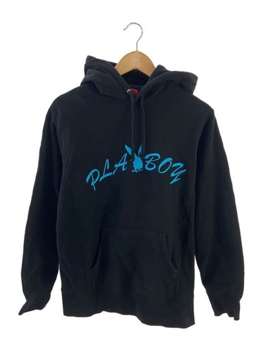 Supreme Felpa con Cappuccio 17ss Felpa con Cappuccio M Cotone Nero Usata