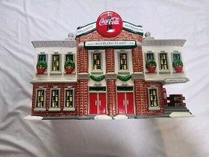 Dept 56 Coca-Cola Bottling Plant Lighted House #5469-0 Vintage 1994 *Read* - Picture 1 of 6