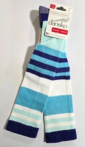 Dansko Occupational Compression Knee Socks Size Large Stripes Polyester + Cupron - Picture 1 of 11