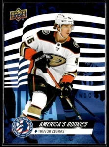 2022-23 Upper Deck National Hockey Card Day USA Trevor Zegras Anaheim Ducks - Picture 1 of 2