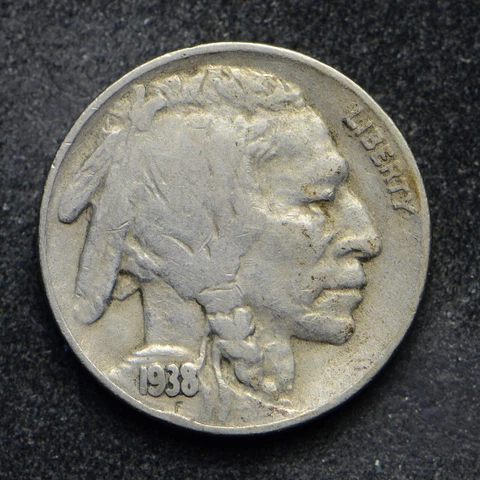 938-D Buffalo Nickel (bb11435) Cover