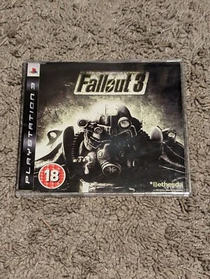 PS3 Fallout 3 Promo PAL 18 (Sony PlayStation 3, 2008) Bethesda TESTED WORKS - Image 1 of 4