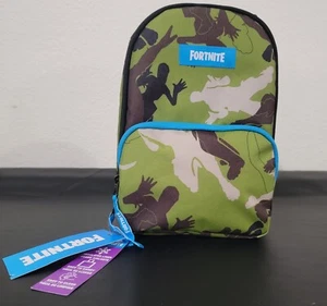 Fortnite Amplify Camouflage Camo Green Kids Lunch Box Insulated Liner New - Picture 1 of 11