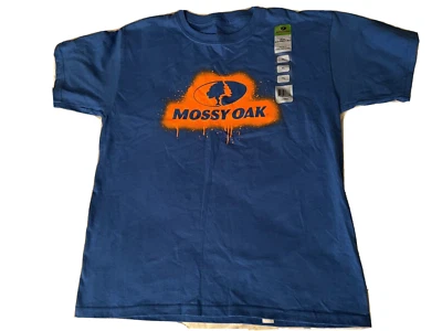 NWT MOSSY OAK Size Youth Large Unisex Paint Splatter Shirt - Image 1 of 4
