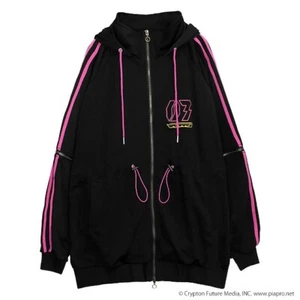 Megurine Luka Vocaloid Jersey Hoodie Black Japan Limited Cosplay new - Picture 1 of 12