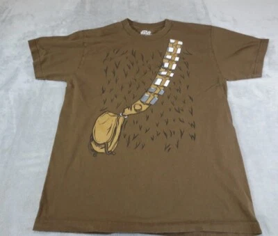 Camiseta Star Wars Chewbacca Para Hombre Talla Grande Marrón Mad Engine Manga Corta Foto 1 de 4