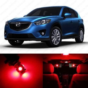 Paquete de 12 luces interiores LED rojas para Mazda CX-5 CX5 2013-2018 + HERRAMIENTA DE PALANCA - Imagen 1 de 7