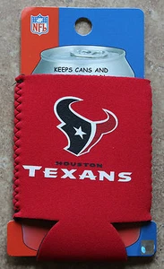 Houston Texans NFL Licensed Coolie Can Bottle Koozie Football Sports Game Day  - Picture 1 of 2