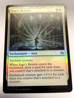 Sage's Reverie Fate Reforged Foil near mint condition. Prime example must see!! - Image 1 of 2