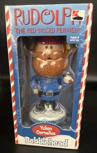 2002 TOYSITE RUDOLPH THE RED NOSED REINDEER YUKON CORNELIUS BOBBLEHEAD VERY RARE - Picture 1 of 9