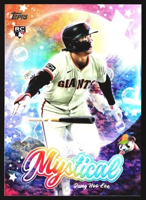 Jung Hoo Lee 2024 Topps Update Mystical Rookie Holo RC San Francisco Giants - Image 1 of 2