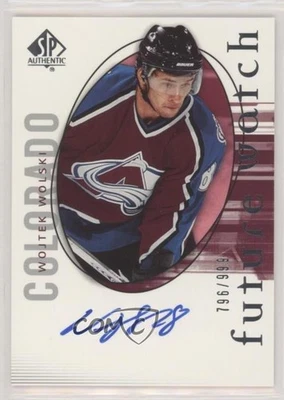 2005-06 SP Authentic Future Watch /999 Wojtek Wolski #149 Rookie Auto RC - Image 1 of 2