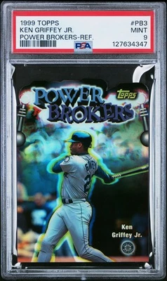 KEN GRIFFEY Jr. 1999 Topps Power Brooks-refractor #PB3 PSA 9 Foto 1 de 2