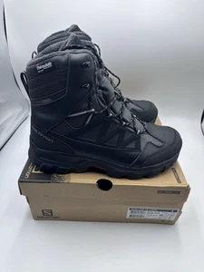 Salomon Chalten TS CSWP Botas Invierno Impermeables Negras Para Hombre Talla 12 Thinsulate - Imagen 1 de 8