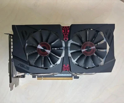 ASUS STRIX Nvidia GeForce GTX 960 DC2OC 2GD5  scheda video in ottime condizioni - Immagine 1 di 4