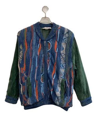 Blusa de punto Coogi Docking Talla: M Azul x Verde Hombre Foto 1 de 4