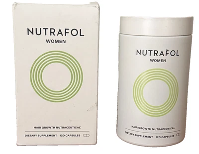 Nutrafol Women Hair Growth Nutraceutical 120 Capsules - Image 1 of 4