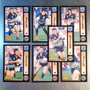 Juego de equipo Dynamic Series 2 Rugby League NRL 1994 (7 cartas) Penrith Panthers - Imagen 1 de 3