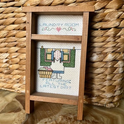 Laundry Room Cute Cross-stitch  - Image 1 of 4
