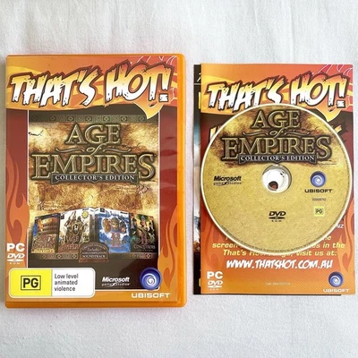 Age Of Empires Collectors Edition PC Game Working Disc Great Condition Ubisoft - Image 1 of 4