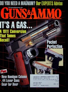 Guns & Ammo Magazine August 2002 A 1911 Conversion That Tames Recoil! - Bild 1 von 3
