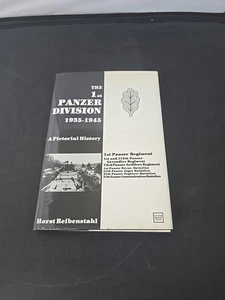1st Panzer Division 1935-1945 by Horst Riebenstahl ( Hardcover) Estate Find - Picture 1 of 10