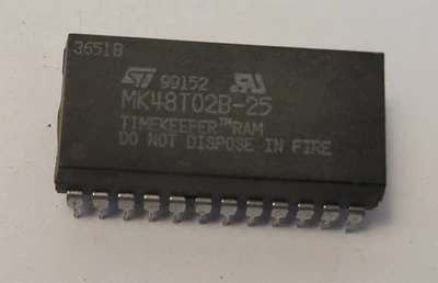 ST Microelectronics MK48T02B-25 Timekeeper SRAM - Image 1 of 2
