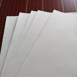 10x A4 Leer Reispapier Aufkleber für Laserdrucker Kleber Drucken Papier Blätter - Bild 1 von 5